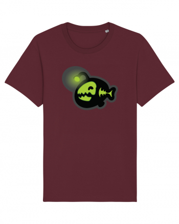 Ghost green fish Burgundy