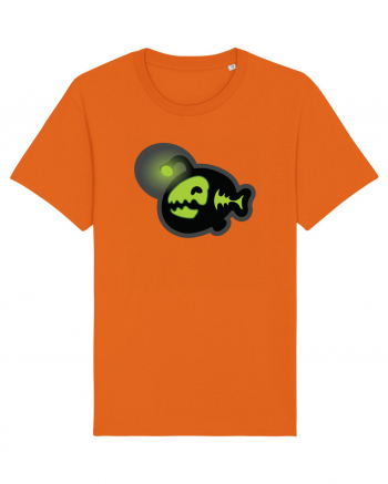 Ghost green fish Bright Orange