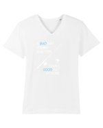 FISHING Tricou mânecă scurtă guler V Bărbat Presenter