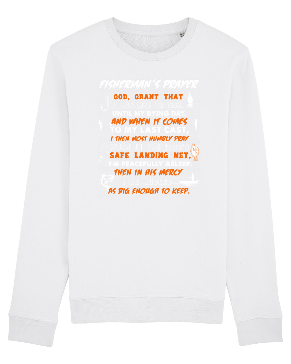 Bluză mânecă lungă Unisex Rise White