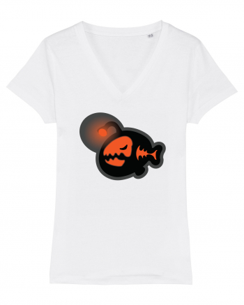 Ghost red fish White