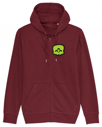 Lil' alien skull Burgundy