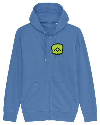 Lil' alien skull Bright Blue