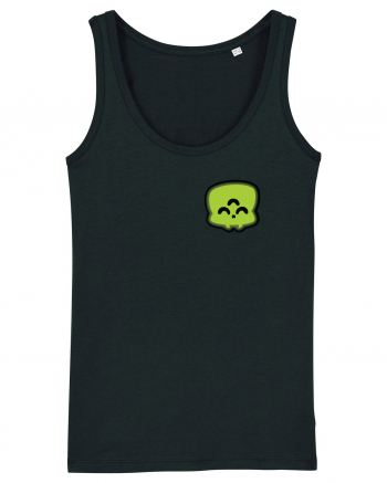 Lil' alien skull Black