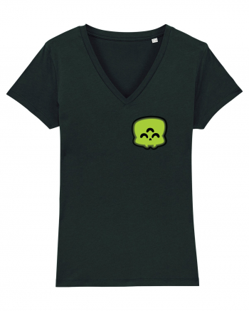 Lil' alien skull Black