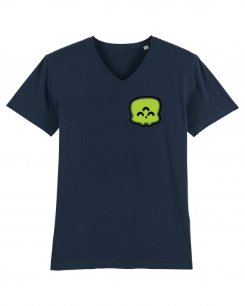 Lil' alien skull French Navy