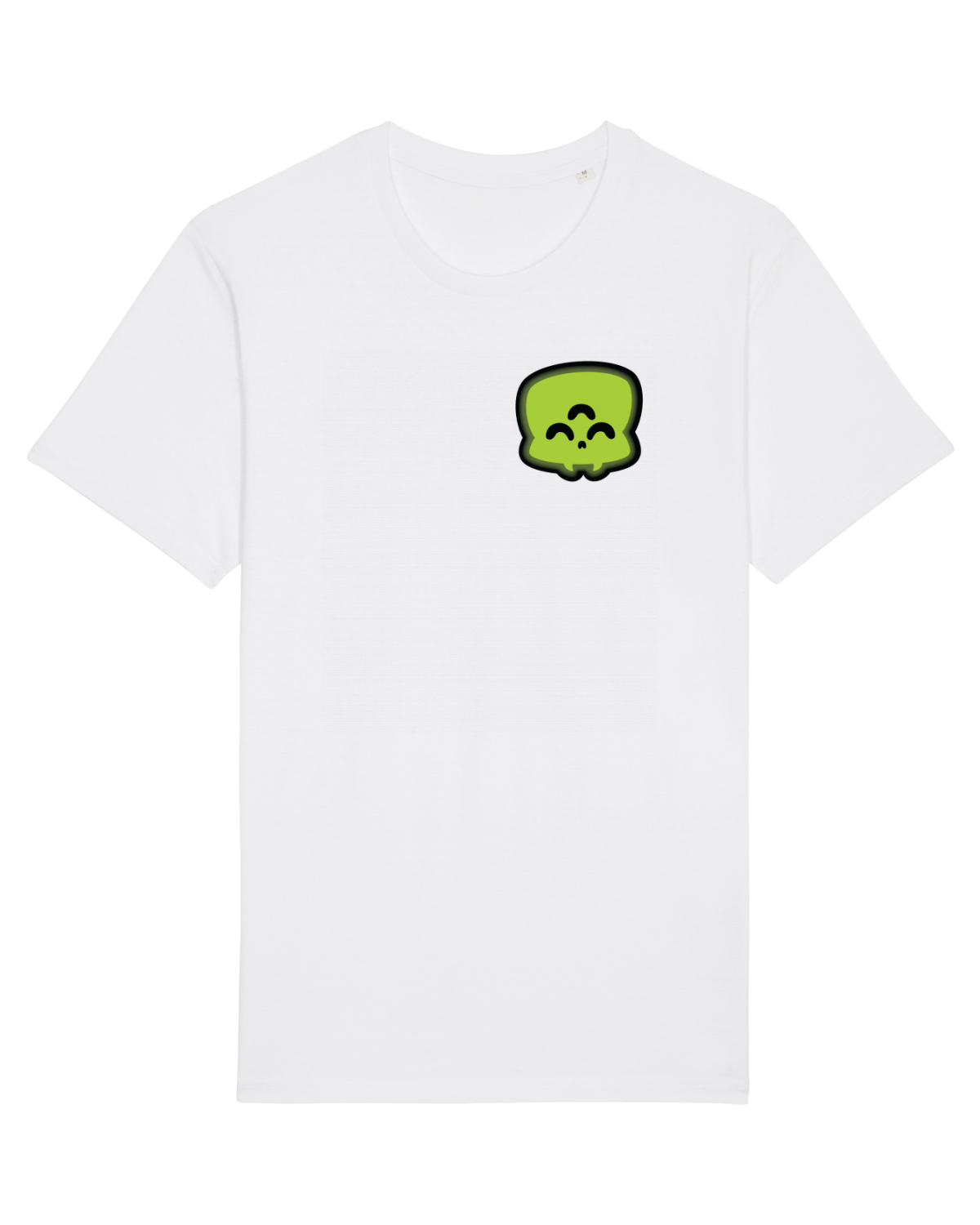 Tricou mânecă scurtă Unisex Rocker White
