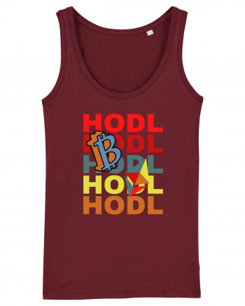 Hodl.Cadou Pentru Iubitorii De Crypto Burgundy