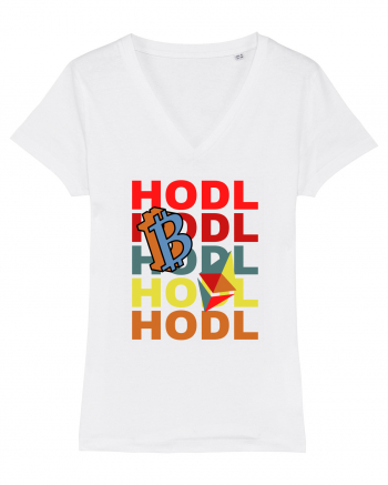 Hodl.Cadou Pentru Iubitorii De Crypto White