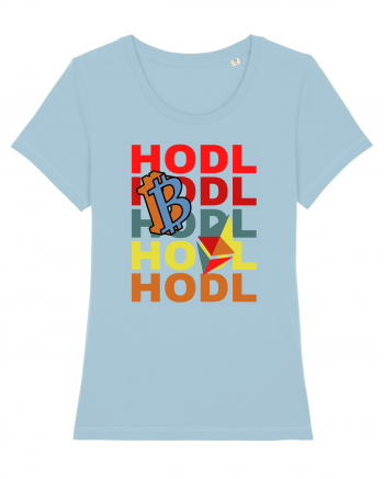 Hodl.Cadou Pentru Iubitorii De Crypto Sky Blue