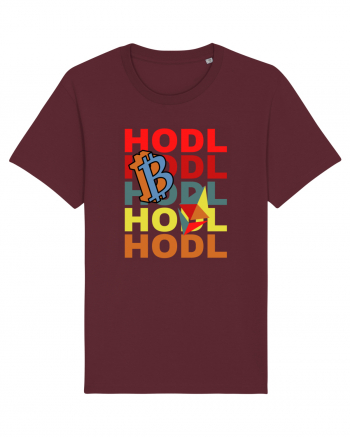 Hodl.Cadou Pentru Iubitorii De Crypto Burgundy