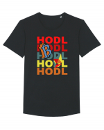 Hodl.Cadou Pentru Iubitorii De Crypto Tricou mânecă scurtă guler larg Bărbat Skater