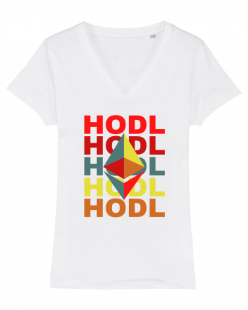 Hodl.Cadou Pentru Iubitorii De Crypto White