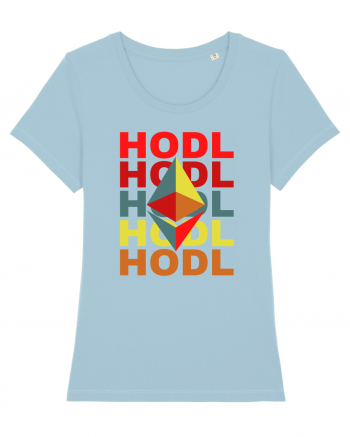 Hodl.Cadou Pentru Iubitorii De Crypto Sky Blue