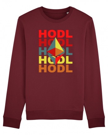 Hodl.Cadou Pentru Iubitorii De Crypto Burgundy