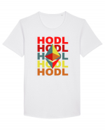 Hodl.Cadou Pentru Iubitorii De Crypto Tricou mânecă scurtă guler larg Bărbat Skater