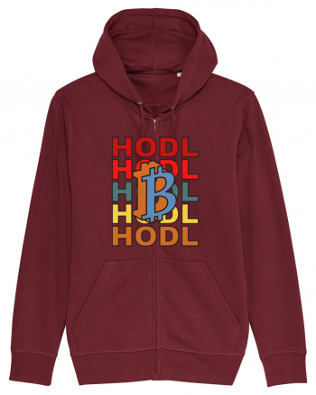 Hodl.Cadou Pentru Iubitorii De Crypto Burgundy