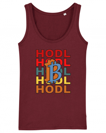 Hodl.Cadou Pentru Iubitorii De Crypto Burgundy