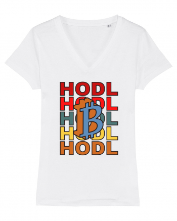 Hodl.Cadou Pentru Iubitorii De Crypto White