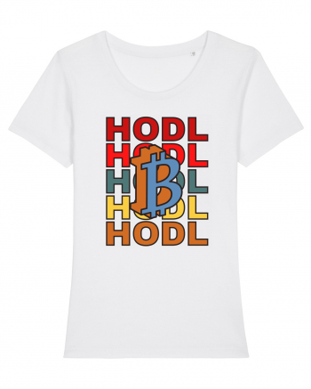 Hodl.Cadou Pentru Iubitorii De Crypto White