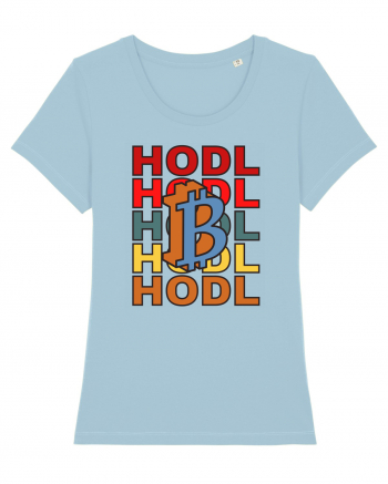 Hodl.Cadou Pentru Iubitorii De Crypto Sky Blue