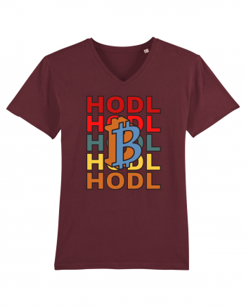 Hodl.Cadou Pentru Iubitorii De Crypto Burgundy