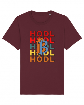 Hodl.Cadou Pentru Iubitorii De Crypto Burgundy