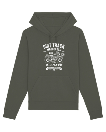 Dirt Track Moto White Khaki
