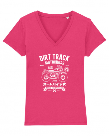 Dirt Track Moto White Raspberry
