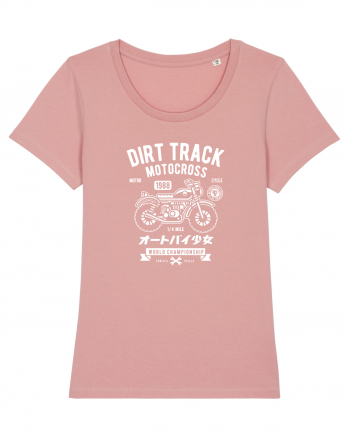 Dirt Track Moto White Canyon Pink