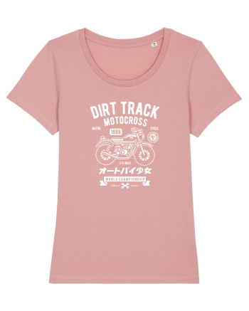 Dirt Track Moto White Canyon Pink