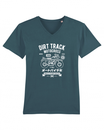 Dirt Track Moto White Stargazer