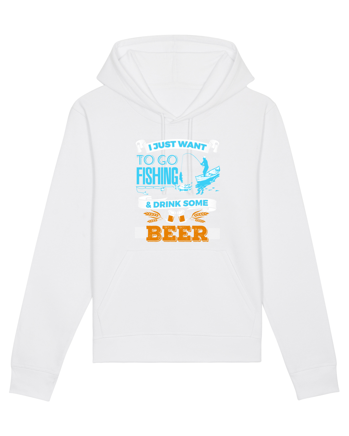 Hanorac Unisex Drummer White