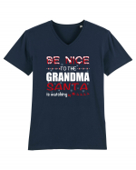 GRANDMA Tricou mânecă scurtă guler V Bărbat Presenter