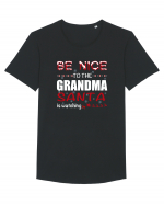 GRANDMA Tricou mânecă scurtă guler larg Bărbat Skater