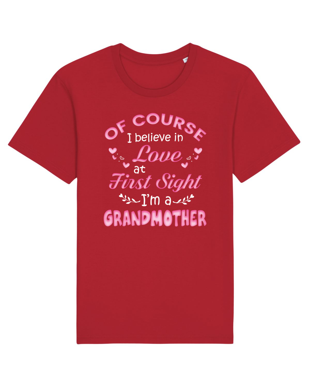 Tricou mânecă scurtă Unisex Rocker Red