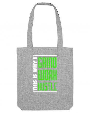 HUSTLE Heather Grey