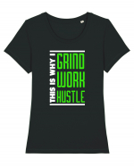 HUSTLE Tricou mânecă scurtă guler larg fitted Damă Expresser