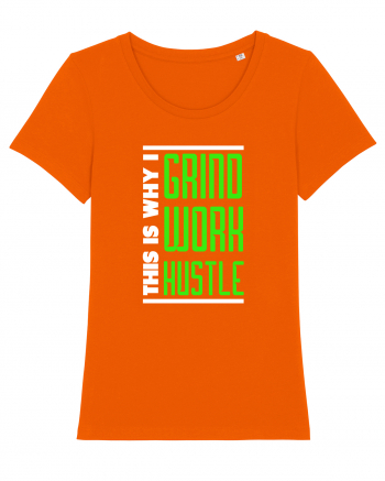 HUSTLE Bright Orange