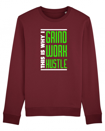 HUSTLE Burgundy