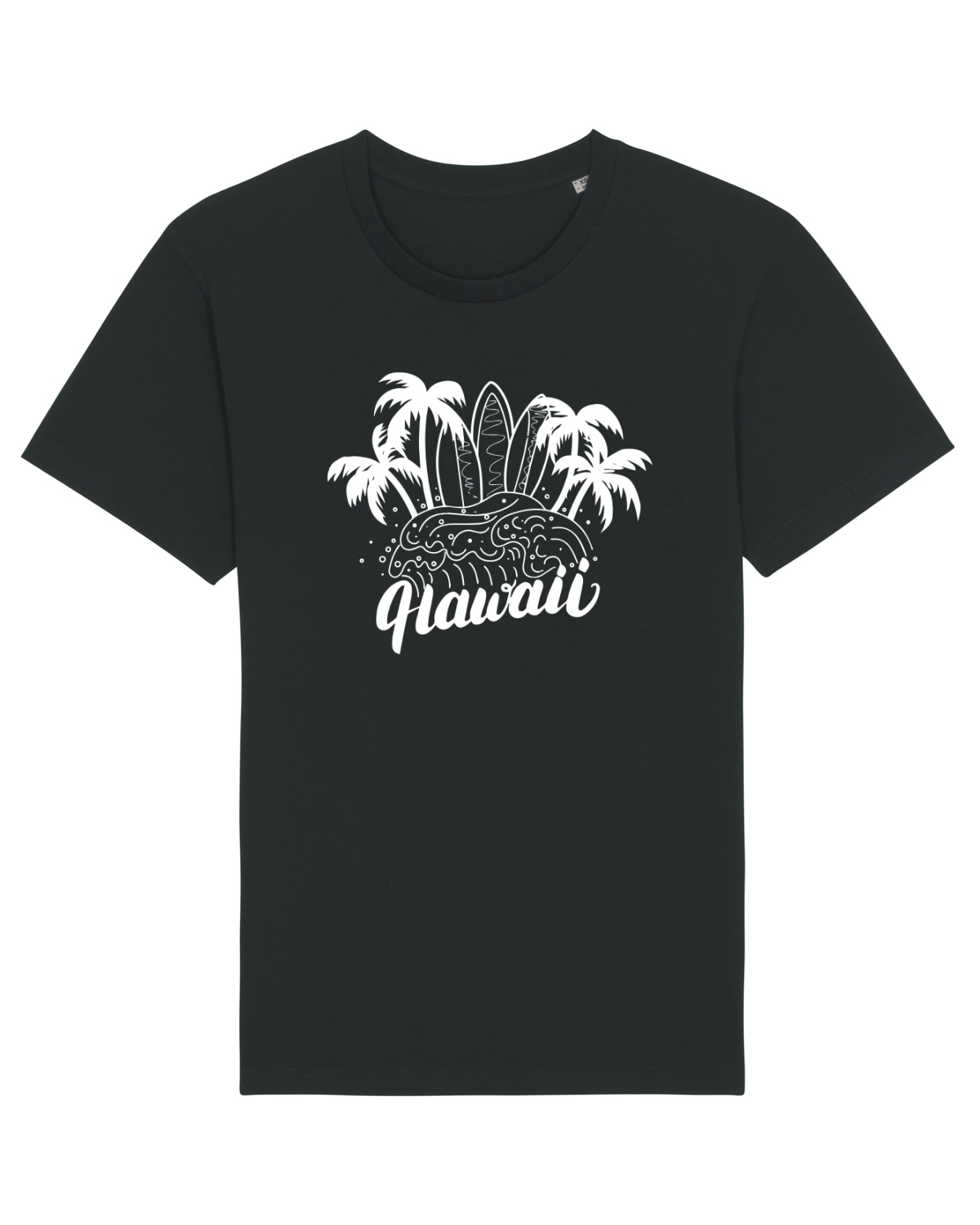 Tricou mânecă scurtă Unisex Rocker Black
