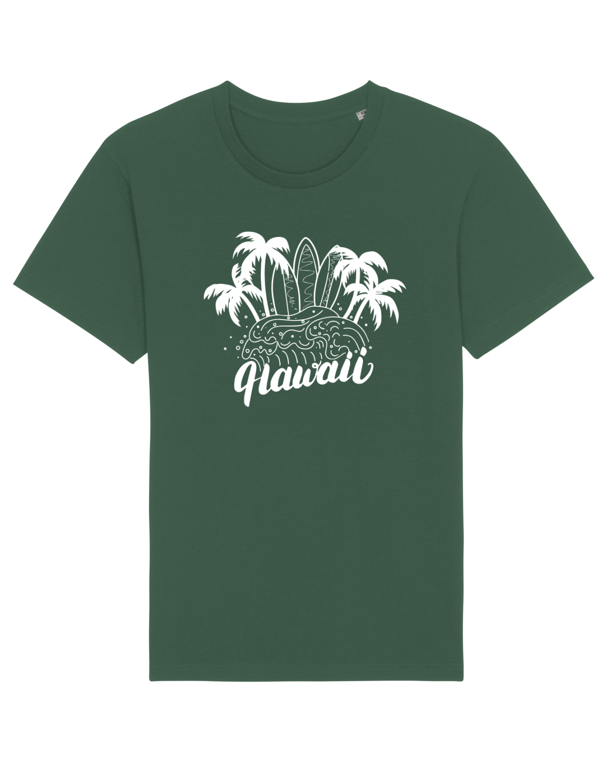 Tricou mânecă scurtă Unisex Rocker Bottle Green