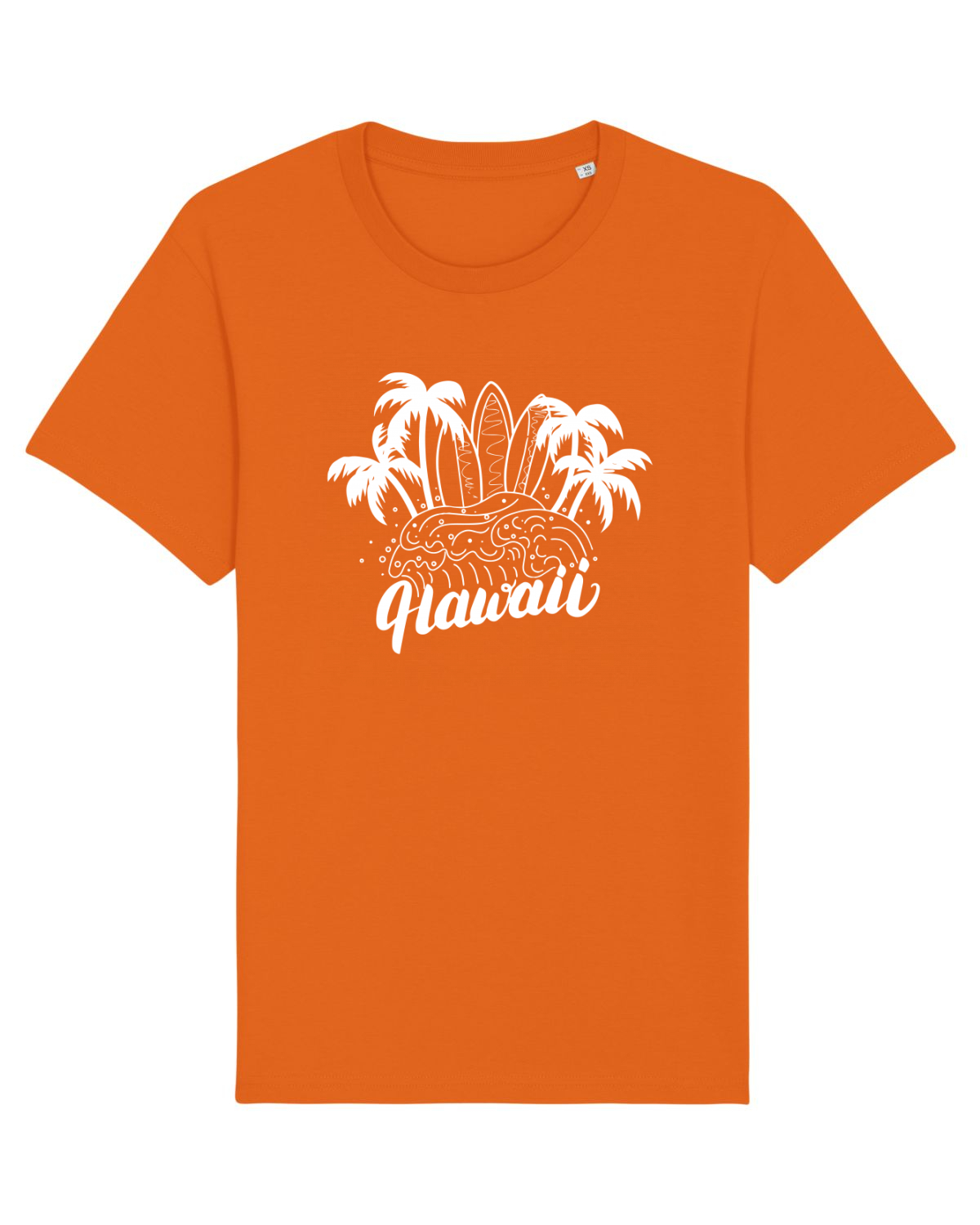 Tricou mânecă scurtă Unisex Rocker Bright Orange