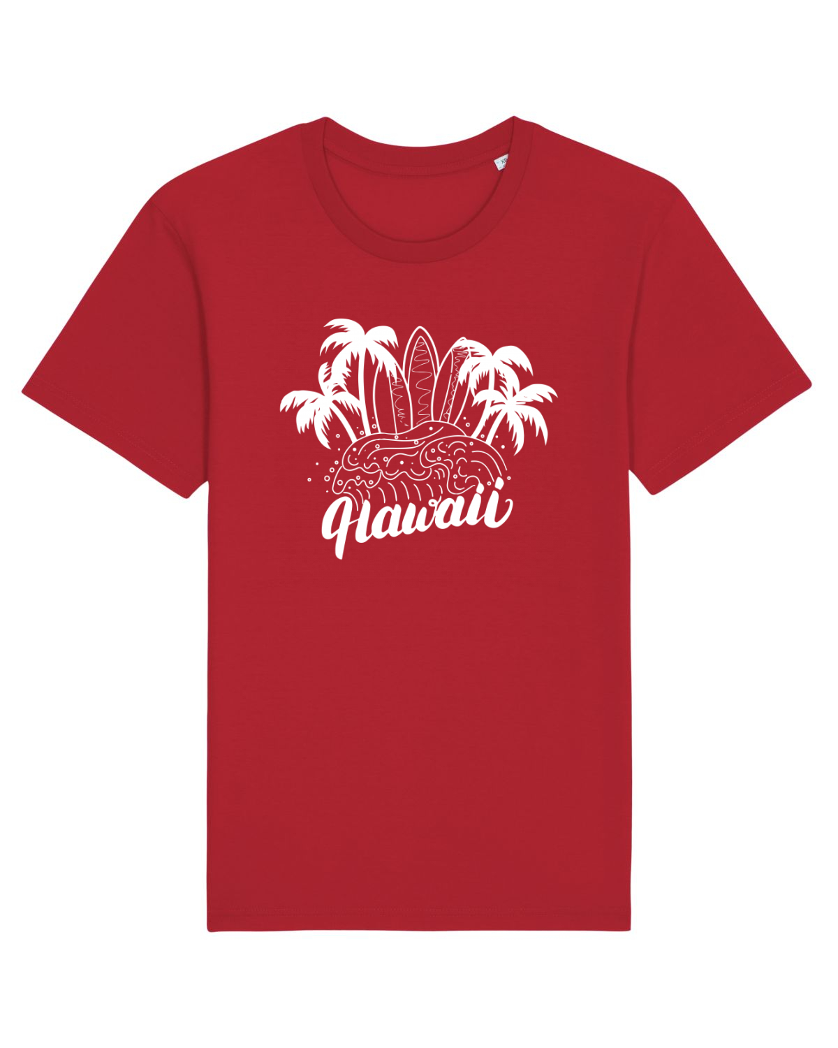Tricou mânecă scurtă Unisex Rocker Red