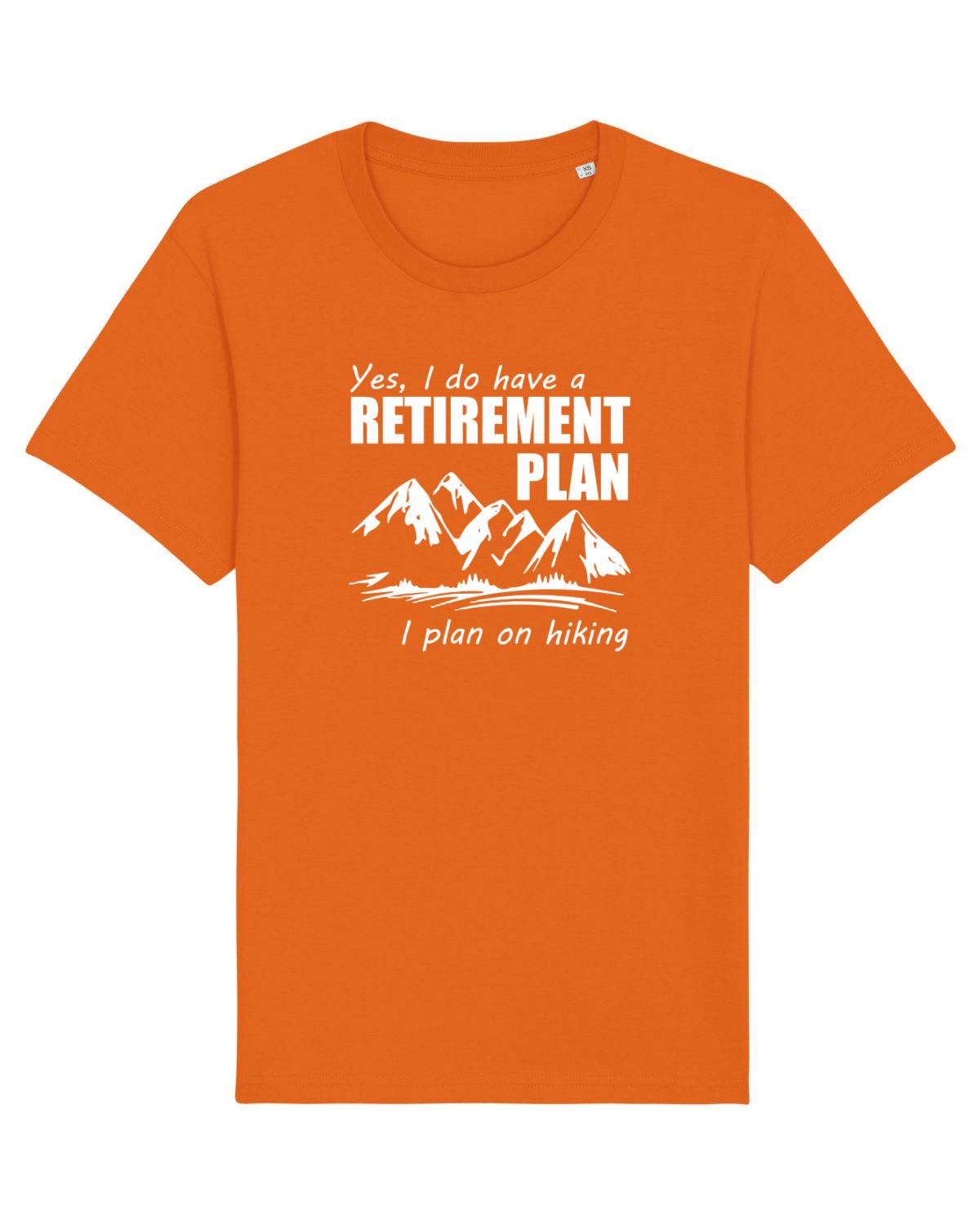 Tricou mânecă scurtă Unisex Rocker Bright Orange