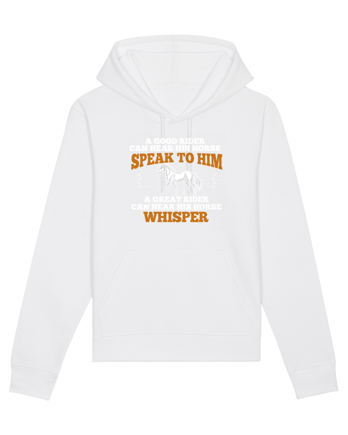 Hanorac Unisex Drummer White