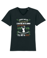 HUNTING Tricou mânecă scurtă guler V Bărbat Presenter