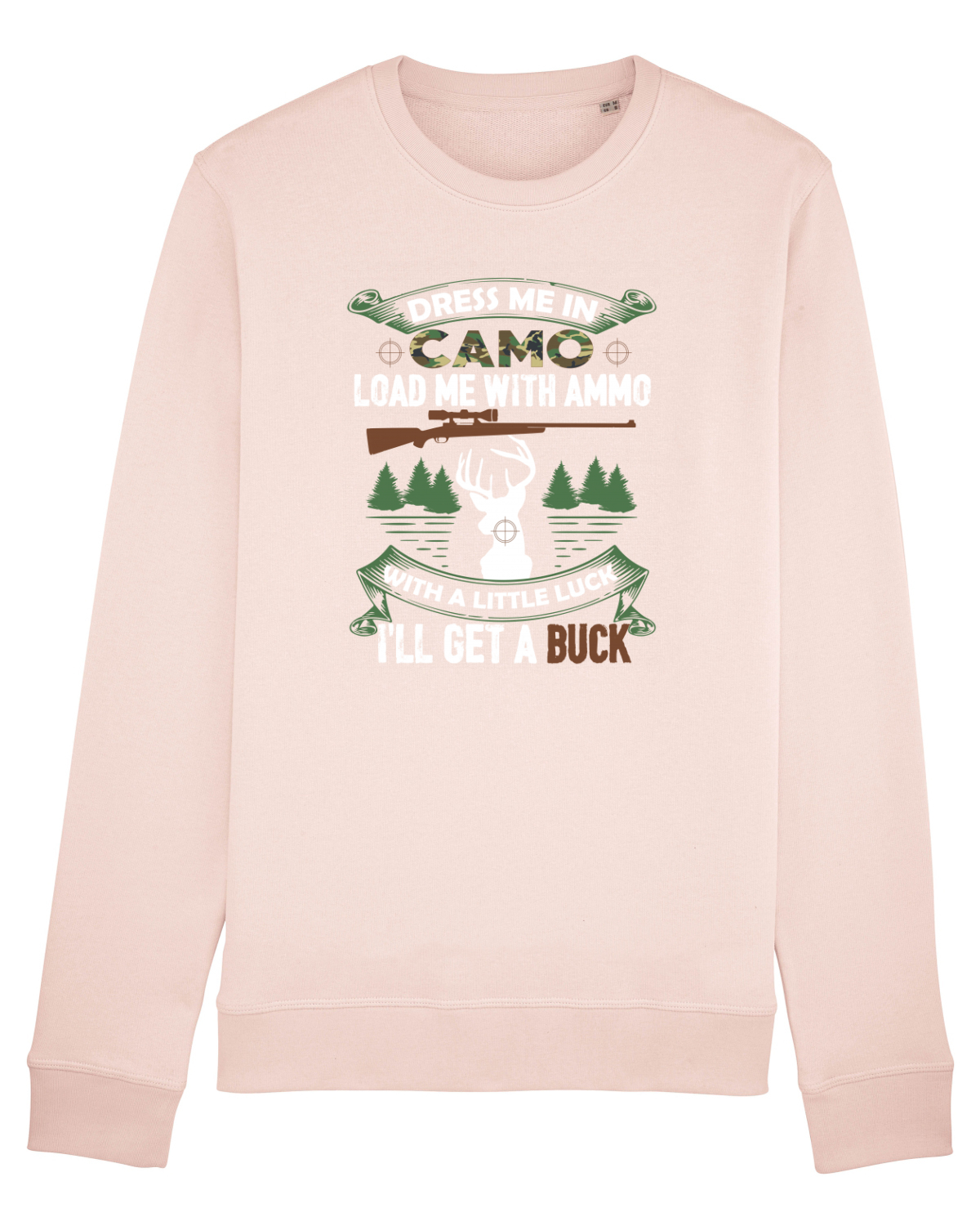 Bluză mânecă lungă Unisex Rise Candy Pink