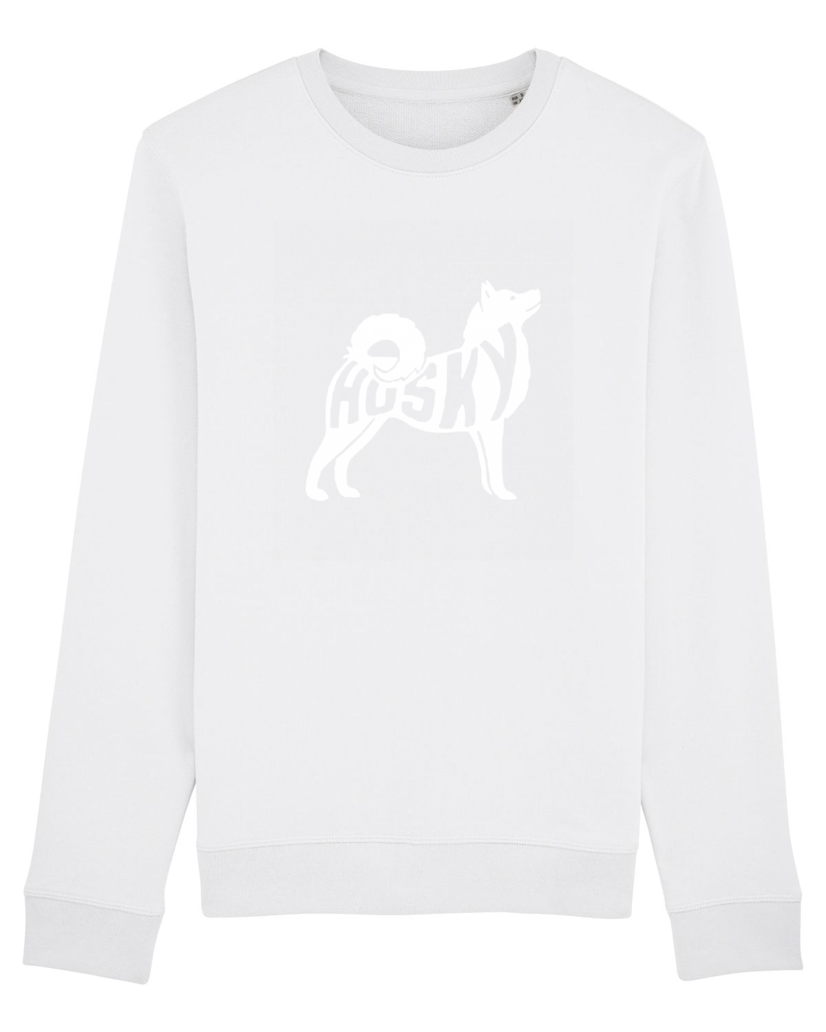 Bluză mânecă lungă Unisex Rise White