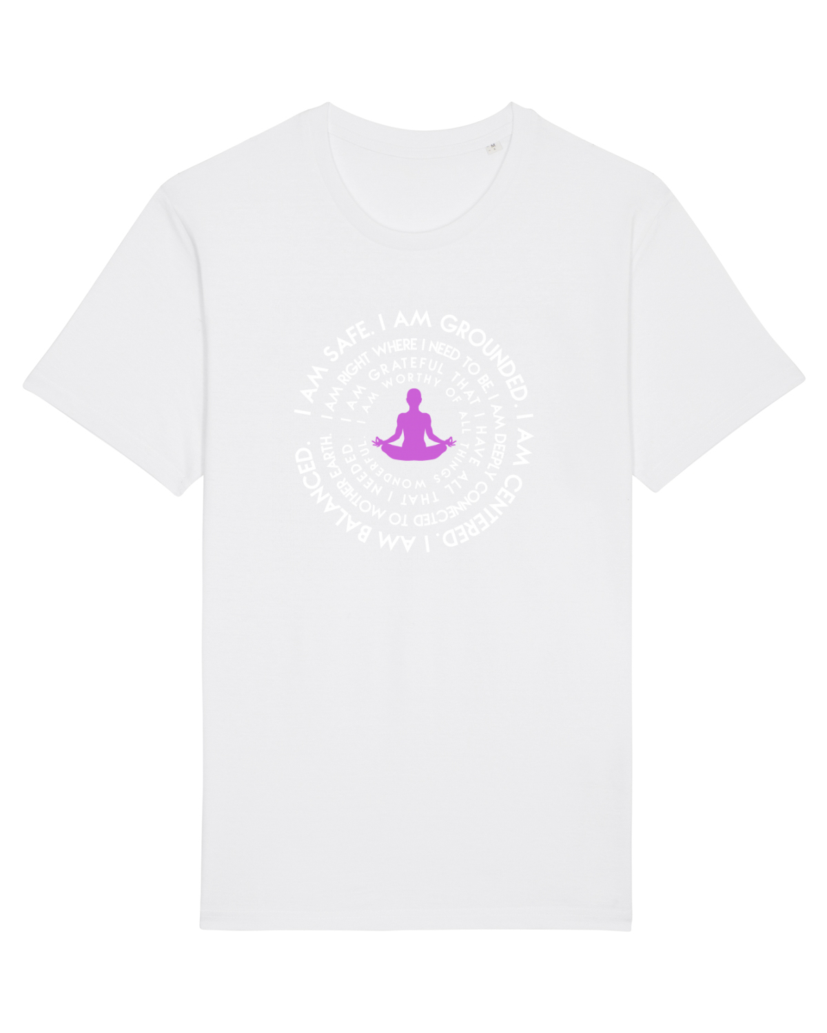 Tricou mânecă scurtă Unisex Rocker White